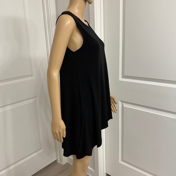 Alfani Swing Silhouette Sleeveless Tunic Top. Black. Small. Cute. Chick. Casual - Picture 6 of 10